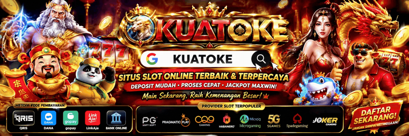 SITUS SLOT TERBAIK KUATOKE