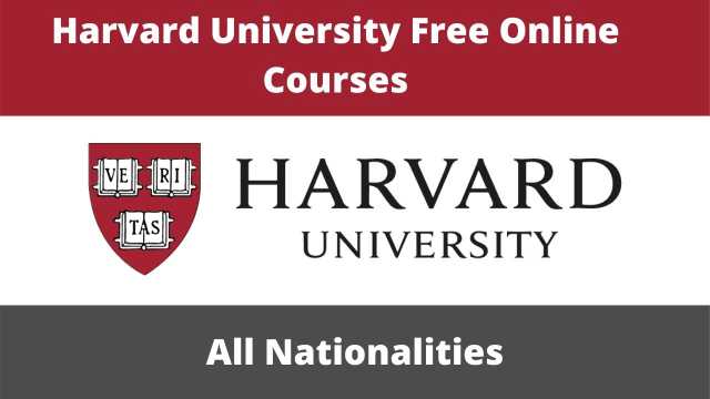 Harvard-University-Free-online-courses